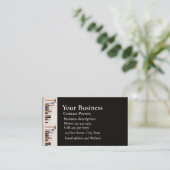 整備士、エンジニア、Fix-it Handyman Locksmith Busi 名刺 (スタンド正面)