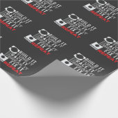 整備士·カーチューナー·ワークショップ·マニア·カー·チューニング ラッピングペーパー (角)