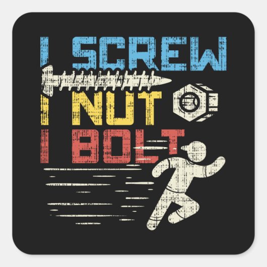 整備士 スクエアシール (正面)