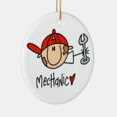 整備士 セラミックオーナメント (右)