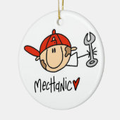 整備士 セラミックオーナメント (左)