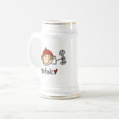 整備士 ビールジョッキ (正面左)