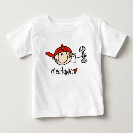 整備士 ベビーTシャツ (正面)