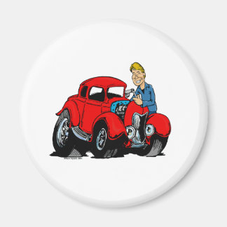 整備士 マグネット