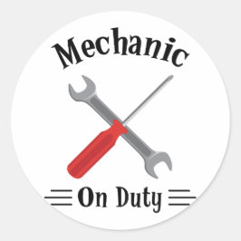 整備士 ラウンドシール