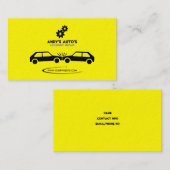 整備士/事故回復名刺v2 名刺 (正面/裏面)