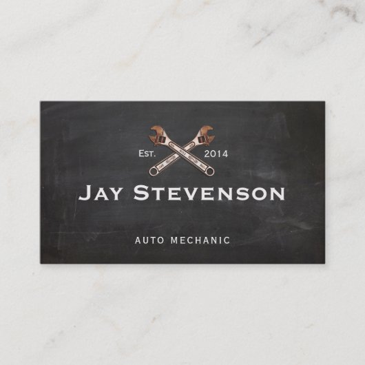 整備士 名刺 (正面)