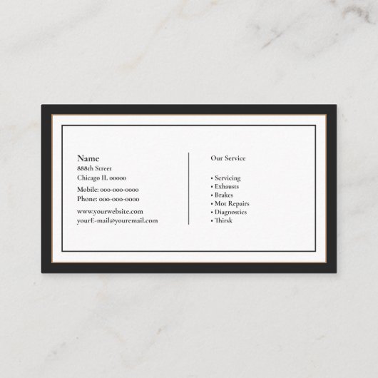 整備士 名刺 (裏面)