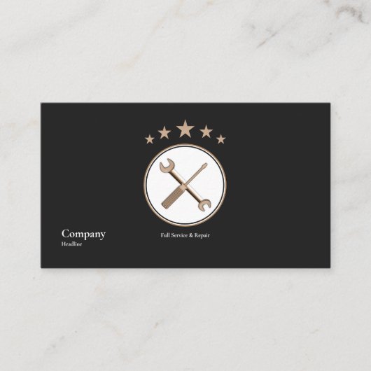 整備士 名刺 (正面)