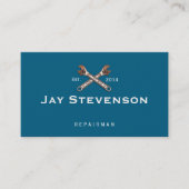 整備士/家庭用修復レンチ 名刺 (正面)