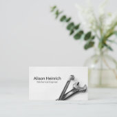 整備士 | 技術者 | ガレージショップ 名刺 (スタンド正面)