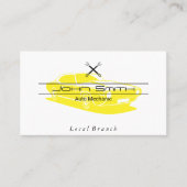 整備士 | 技術者 | レンチ 名刺 (正面)