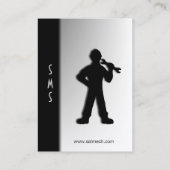 整備士/機械名刺 名刺 (裏面)