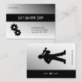 整備士/機械名刺 名刺 (正面/裏面)