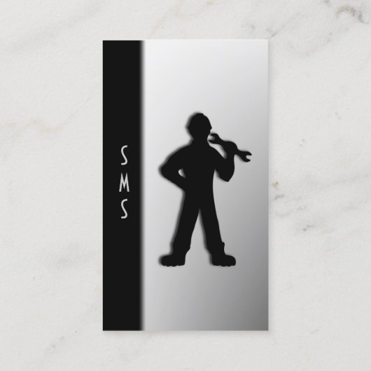 整備士/機械名刺 名刺 (裏面)