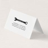 整備士 |自動クラシック | Garage Shop 名刺 (裏面)