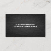 整備士 |自動サービス 名刺 (裏面)