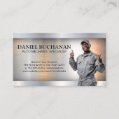 整備士 | 自動技術者 名刺 (正面)