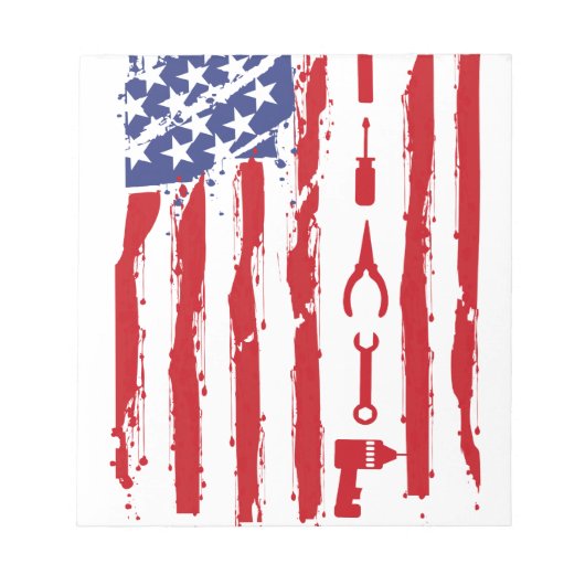 整備士 – 自動車整備士車のメンテナンス貿易 ノートパッド (正面)