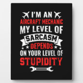 整備士Iアムアンエアクライト整備士 フォトプラーク (正面)