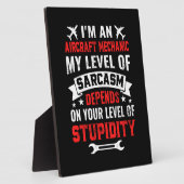 整備士Iアムアンエアクライト整備士 フォトプラーク (側面)