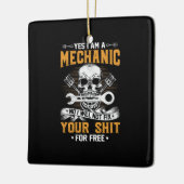 整備士YesIアム整備士 セラミックオーナメント (左)