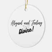 整列し感じて神のオーナメント セラミックオーナメント (左)