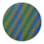 整列エネルギー | 抽象芸術線 セラミックノブ (正面)