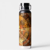 整合性抽象芸術アート ウォーターボトル (背面)