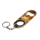 整合性抽象芸術アート キーホルダー栓抜き (正面アングル)