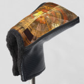 整合性抽象芸術アート ゴルフヘッドカバー (3/4 正面)