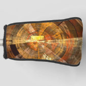 整合性抽象芸術アート ゴルフヘッドカバー (正面)