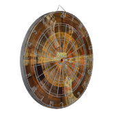 整合性抽象芸術アート ダーツボード (正面左)