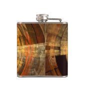 整合性抽象芸術アート フラスク (裏面)