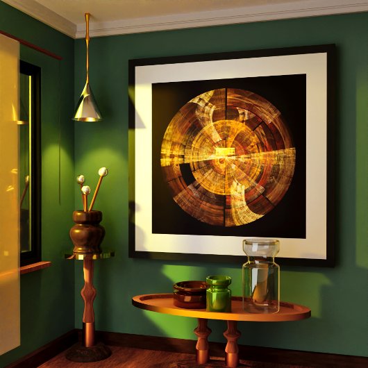 整合性抽象芸術アート ポスター