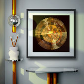 整合性抽象芸術アート ポスター