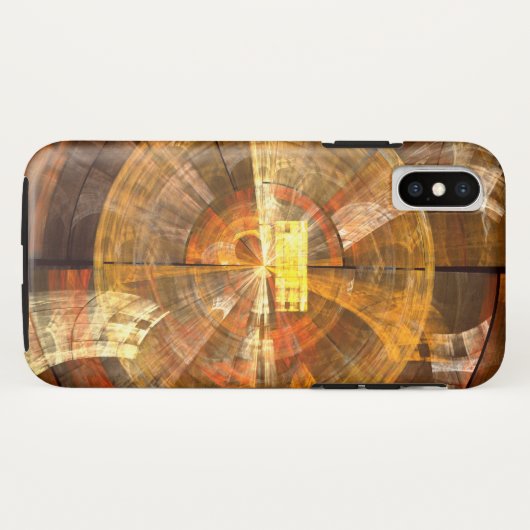 整合性抽象芸術アート Case-Mate iPhoneケース (裏面(横))