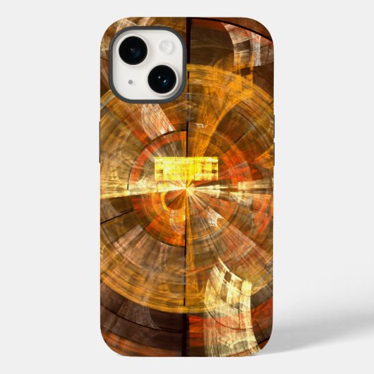 整合性抽象芸術アート Case-Mate iPhoneケース (裏面)