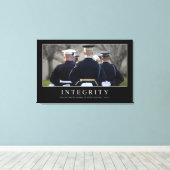 整合性：感動的引用文 キャンバスプリント (インサイチュ (ウッドフロア))