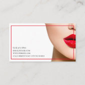 整形モダン・若返りセンター 名刺 (裏面)