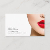 整形モダン・若返りセンター 名刺 (裏面)