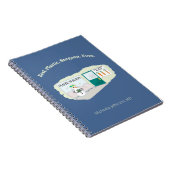 整形外科おもしろい医霜の降りた漫画の先生 ノートブック (右側)