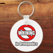 整形外科で泣き言を言わない キーホルダー (正面)