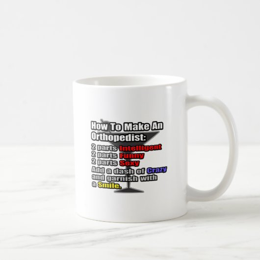 整形外科の作成方法 コーヒーマグカップ (右)