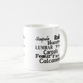 整形外科の医者または外科医のギフト コーヒーマグカップ (正面右)