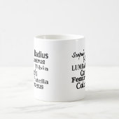 整形外科の医者または外科医のギフト コーヒーマグカップ (中央)