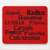 整形外科の医者または外科医のギフト マウスパッド (正面)