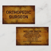 整形外科アンティーク名刺 名刺 (正面/裏面)