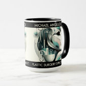 整形外科カスタム医のギフト マグカップ (正面右)