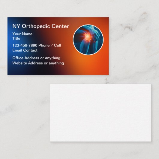 整形外科ドクターオフィス名刺 名刺 (正面/裏面)